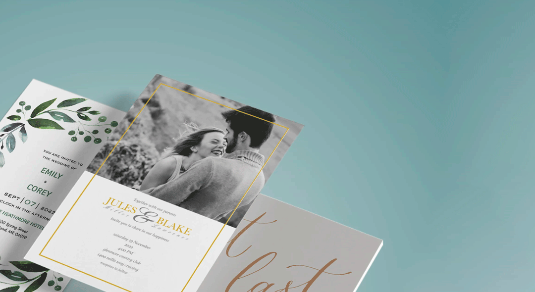 Custom Wedding Invitations