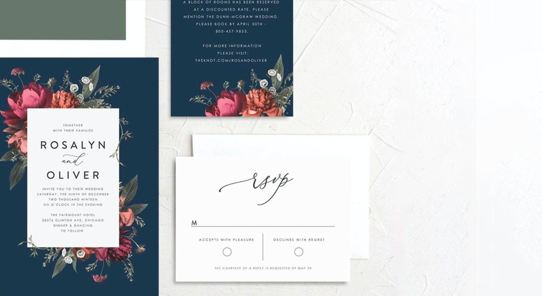 Wedding Party Invitations