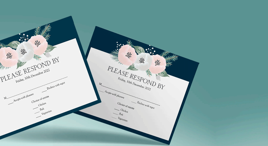 Wedding RSVP Cards