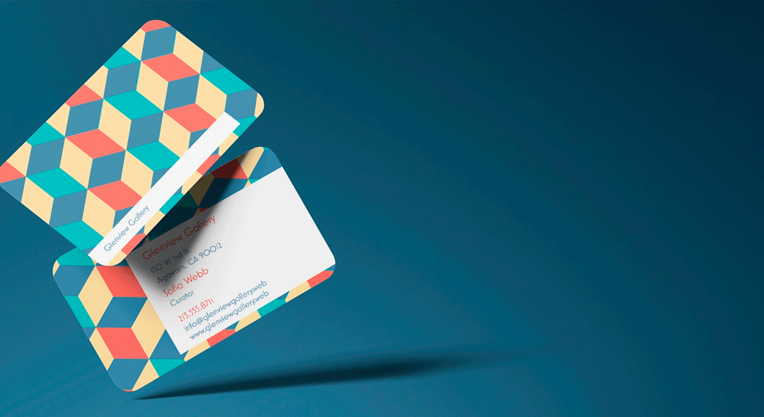 Rounded Corner Business Cards