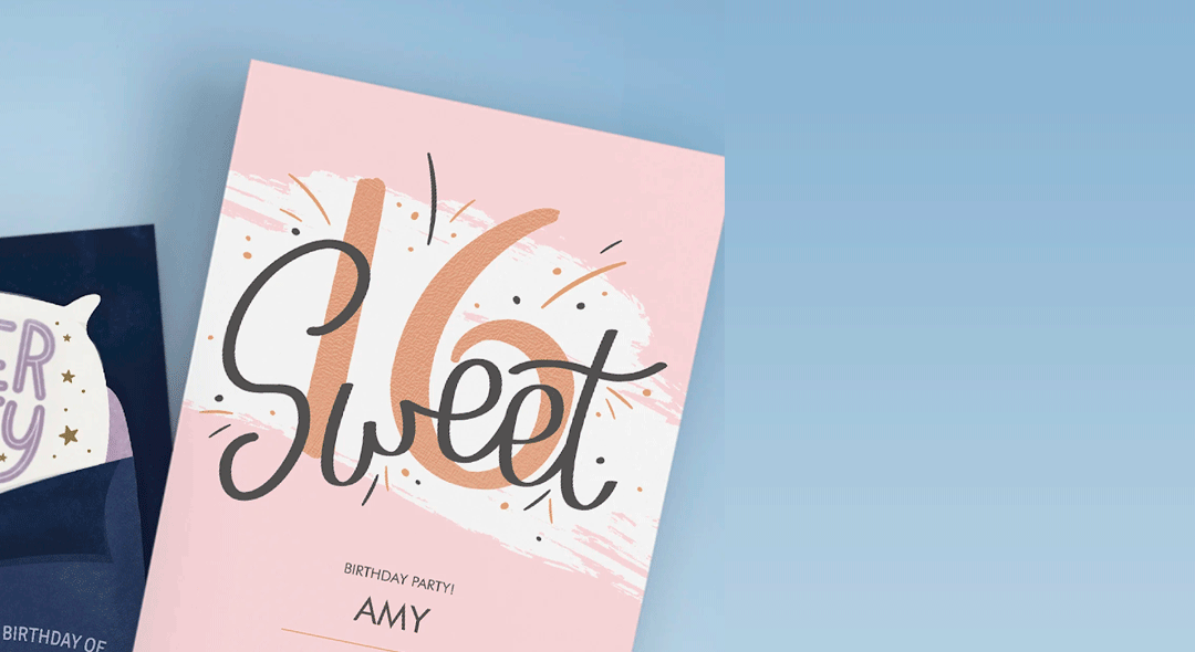 Teen Birthday Invitations