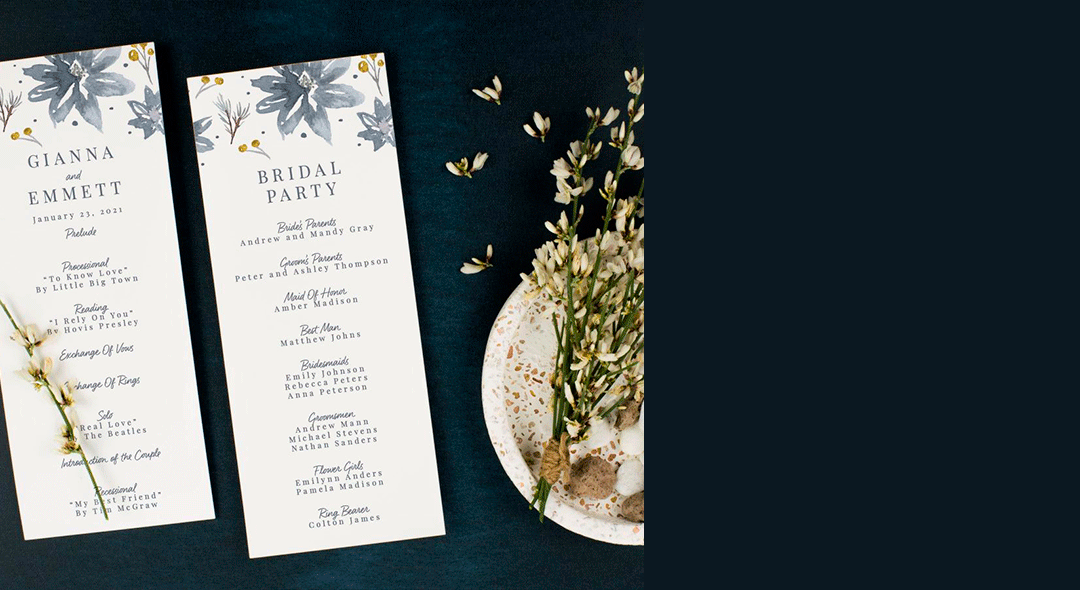 Wedding Programs